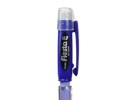 Pentel Porte-mines Fiesta AX107, bleu transparent