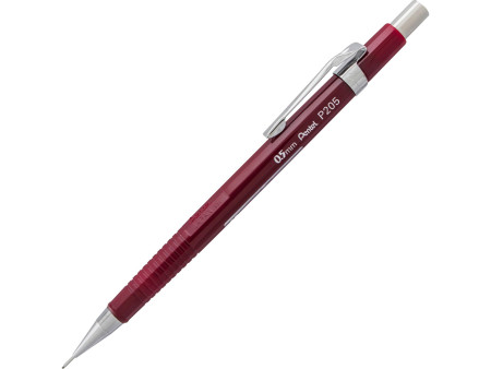 Pentel Porte-mines P 205, diamètre de mines: 0,5 mm, rouge