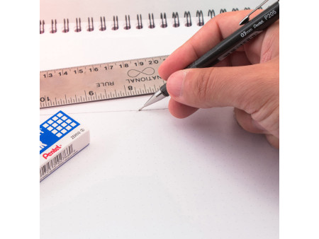 Pentel Porte-mines P 205, diamètre de mines: 0,5 mm, rouge