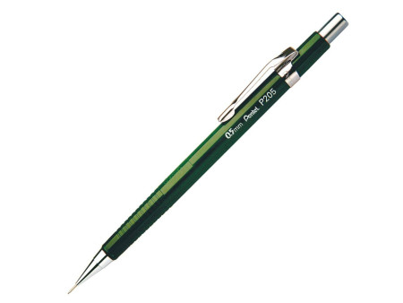 Pentel Porte-mines P205, diamètre de mines: 0,5 mm, vert
