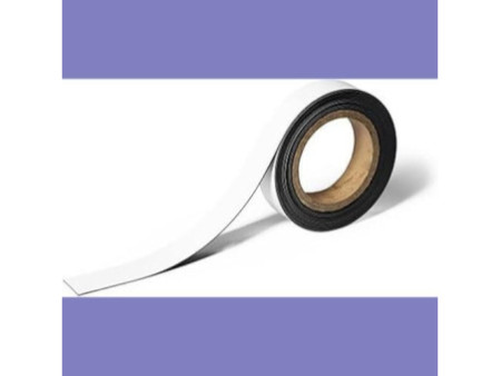 DURABLE Ruban de marquage, magnétique, 30 mm x 5 m, blanc