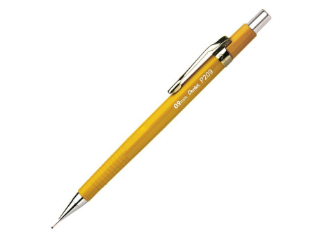 Pentel Porte-mines P209, diamètre de mines: 0,9 mm, jaune