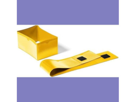 DURABLE Porte-étiquette pour pied de palette, jaune