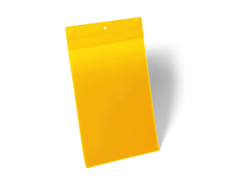 DURABLE Pochette magnétique avec aimants néodymes, A4, jaune
