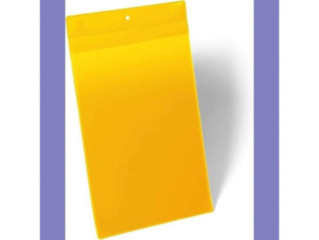 DURABLE Pochette magnétique avec aimants néodymes, A4, jaune