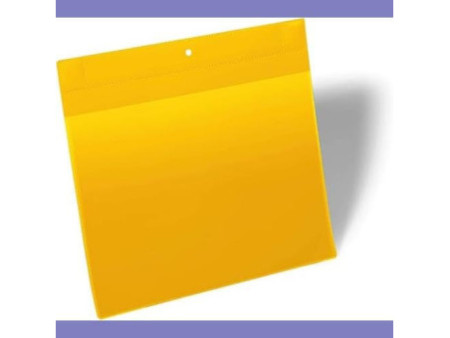 DURABLE Pochette magnétique avec aimants néodymes, A4, jaune