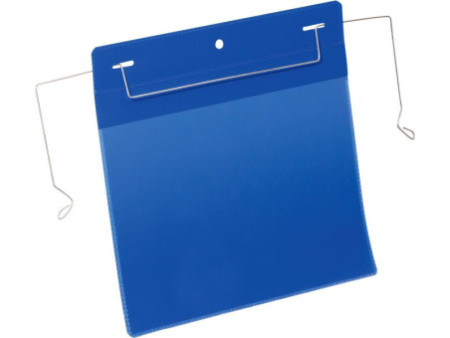 DURABLE Pochettes avec support en fil de fer, A5 paysage,