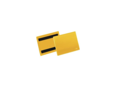 DURABLE Pochette d'identification, magnétique, jaune