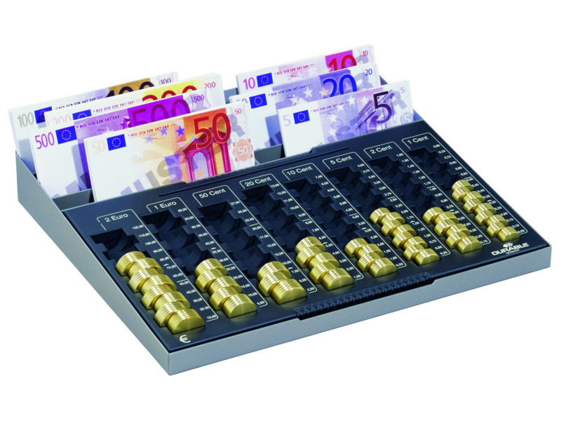 DURABLE Casier à monnaie EUROBOARD XL,(L)328 x (P)286 X (H)