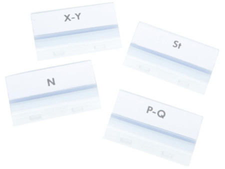 DURABLE Cavalier plastique dossiers suspendus, transparent