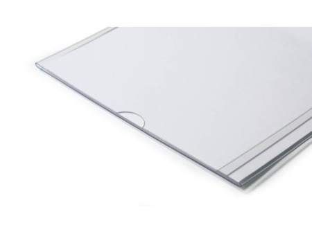 DURABLE Panneau pour allée, magnétique, A5 paysage, PET