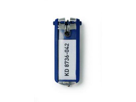 DURABLE Porte-clés KEY CLIP, bleu