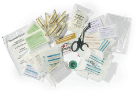 DURABLE FIRST AID SET L, armoire à pharmacie design, argent