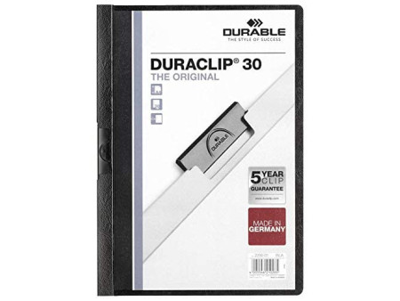 DURABLE Chemise à clip DURACLIP ORIGINAL 30, A4, jaune