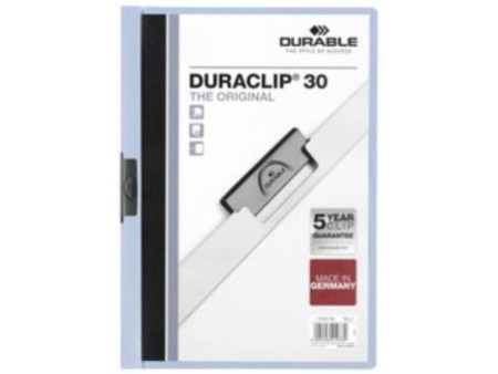 DURABLE Chemise à clip DURACLIP ORIGINAL 30, A4, orange