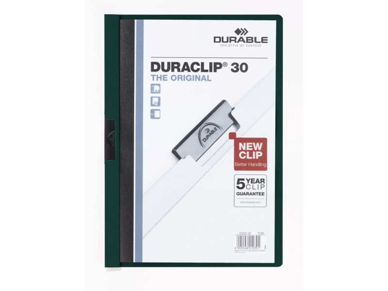 DURABLE Chemise à clip DURACLIP ORIGINAL 30, A4