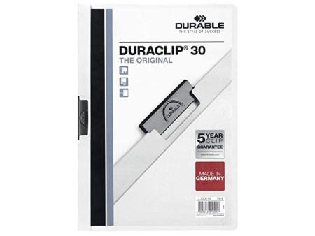 DURABLE Chemise à clip DURACLIP ORIGINAL 30, format A4