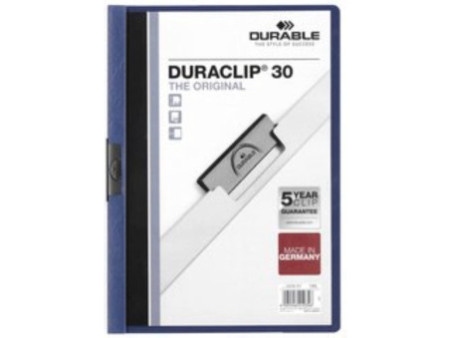 DURABLE Chemise à clip DURACLIP ORIGINAL 30, format A4