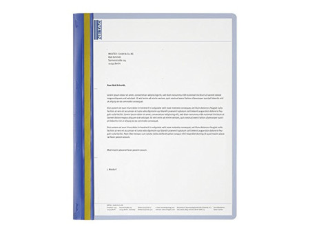 DURABLE Système de reliure DURABIND, A4, bleu