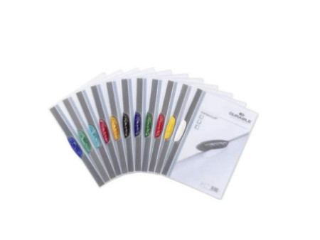 DURABLE Chemise à clip SWINGCLIP, format A4, clip bleu