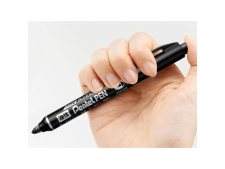 Pentel Marqueur permanent GREEN-LABEL NN50, bleu