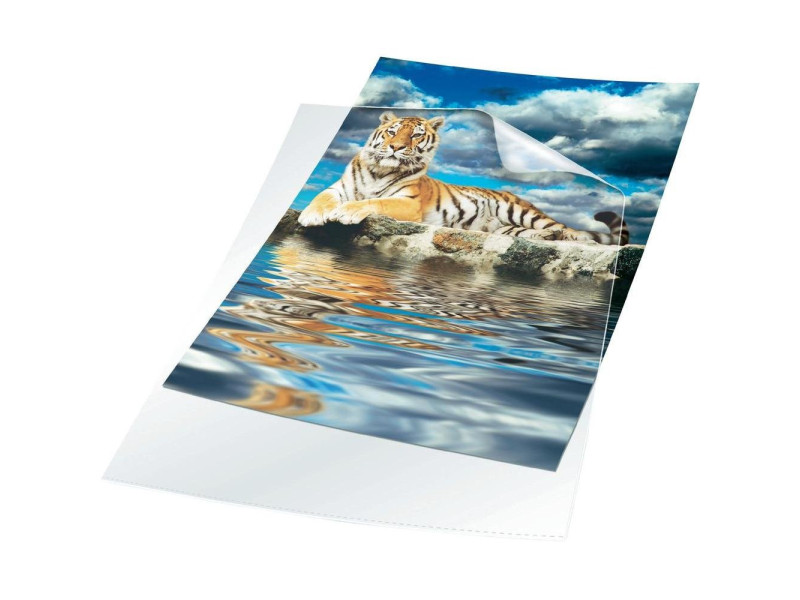 DURABLE Pochette coin, A3, film rigide 0,3 mm, transparent