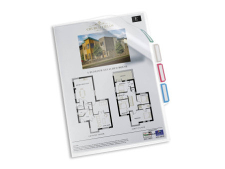 DURABLE Pochette d'organisation, A4, en PP, transparent