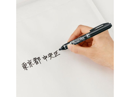 Pentel Marqueur permanent GREEN-LABEL NN50, bleu