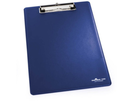 DURABLE Porte-bloc, A4, avec pochette, bleu