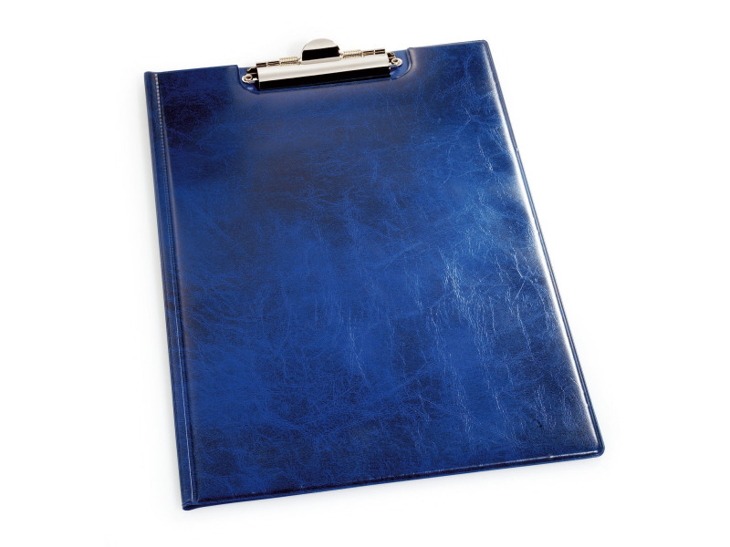 DURABLE Porte-bloc, A4, sous film souple, bleu