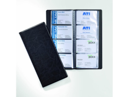 DURABLE Album pour cartes de visite VISIFIX, plastique