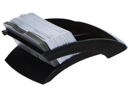 DURABLE Fichier pour adresses TELINDEX desk, noir / gris