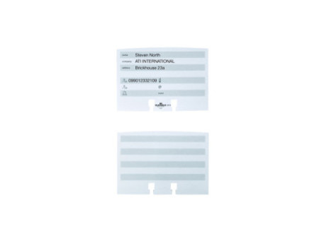 DURABLE fichier d'adresses TELINDEX flip, noir / gris