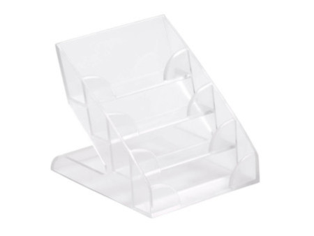 DURABLE Présentoir pour cartes de visite, plastique dur