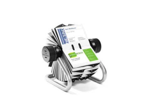 DURABLE Fichier pour cartes de visite VISIFI, argent