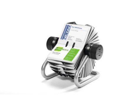DURABLE Fichier pour cartes de visite VISIFI, argent
