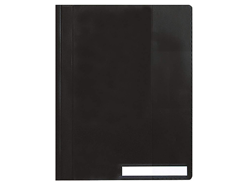 DURABLE Chemise à lamelle, A4, en PVC, noir