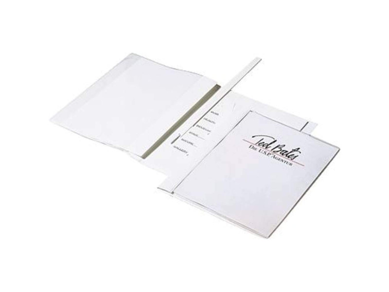 DURABLE Chemise à lamelle DURAPLUS de Luxe, A4, blanc