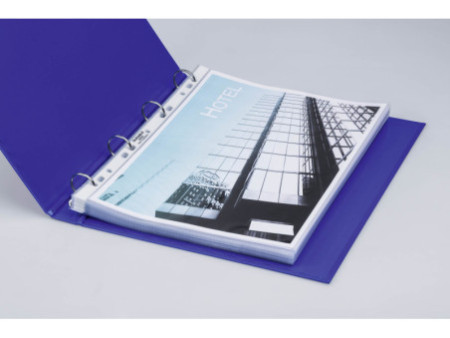 DURABLE Pochette perforée, A4, PP, 0,06 mm, transparent