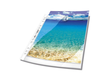 DURABLE Pochette perforée, A4, PP, transparent, 0,08 mm