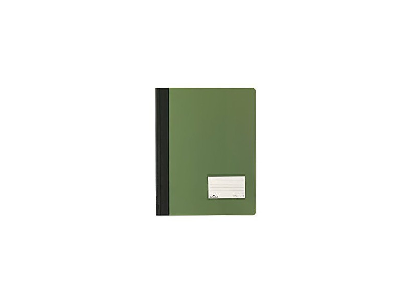 DURABLE Chemise à lamelle DURALUX, A4, vert translucide