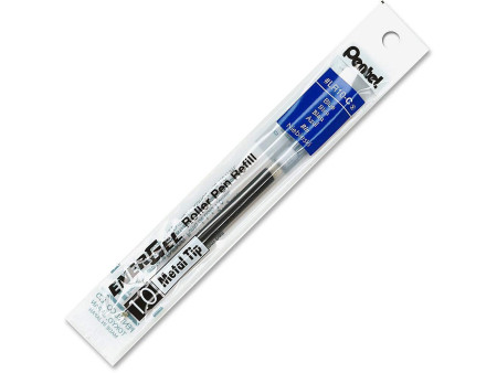Pentel Recharge stylo roller à encre gel Energel LR10, bleu