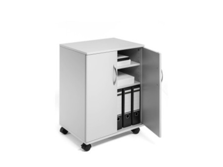 DURABLE Desserte de bureau '74/53', fermé, 3 compartiments