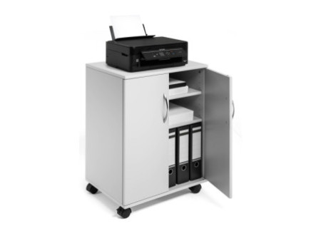DURABLE Desserte de bureau '74/53', fermé, 3 compartiments