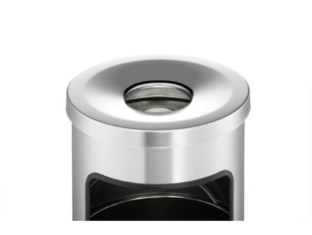 DURABLE Corbeille à papier SAFE, avec couvercle étouffoir