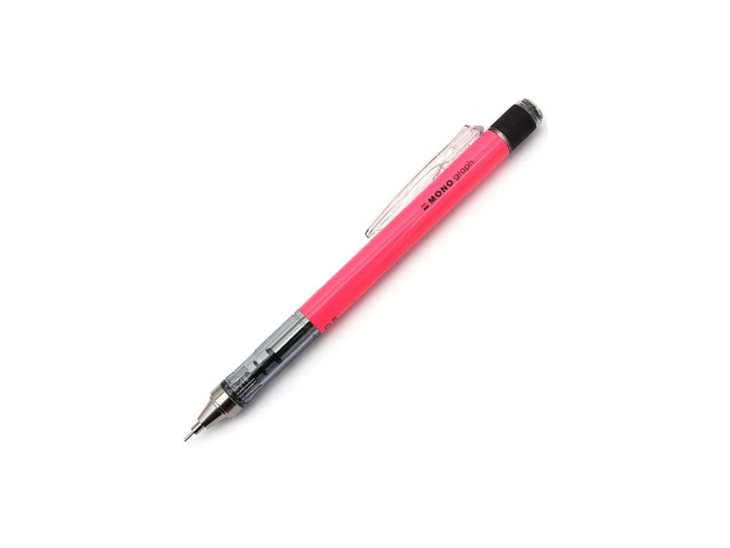 TOMBOW Porte-mines 'MONO graph', 0,7 mm, rose fluo