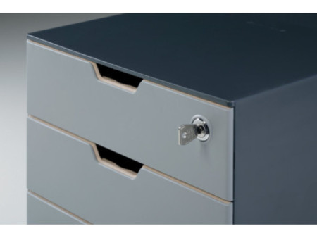 DURABLE Module de rangement 'COFFEE POINT', avec 4 tiroirs