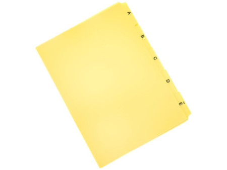 DURABLE intercalaire A - Z, en PP, format A5 paysage