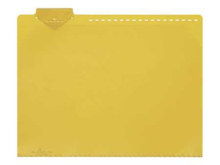 DURABLE Chemise pour fiches bristol, A4, trous de blocage