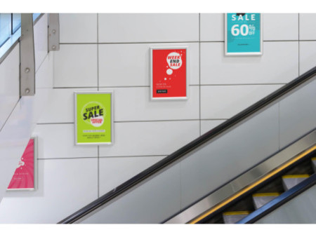 DURABLE Cadre porte-affiche, A3, profil 25 mm, aluminium